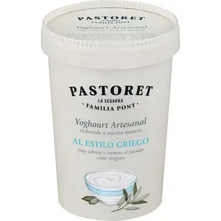 Yogur Artesano Al Estilo Griego Pastoret Tarrina 500 Gr. (18643197)