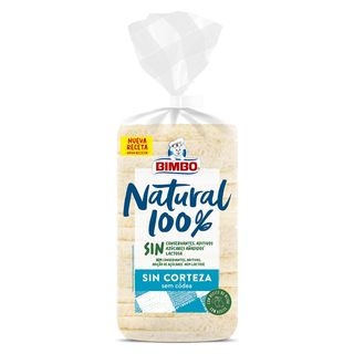 Pan Natural 100 % Bimbo Sin Corteza 450G (22884514)