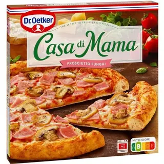 Pizza Casa Mama Prosciutto-Funghi Dr. Oetker, Caja 405 G (11852910)
