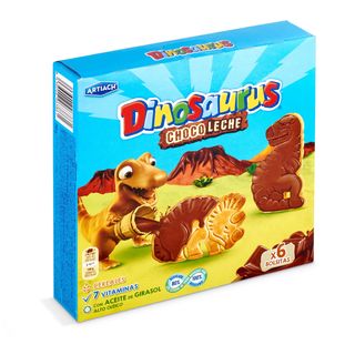 Galletas Dinosaurus Choco/Leche 225 Gr.