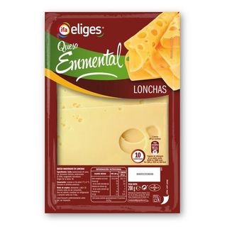 Queso Emmental Ifa Eliges Lonchas 200Gr