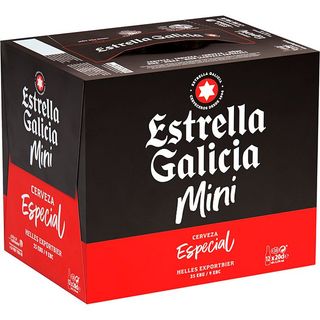 Cerveza Mini Estrella Galicia Pack 12 20Cl.