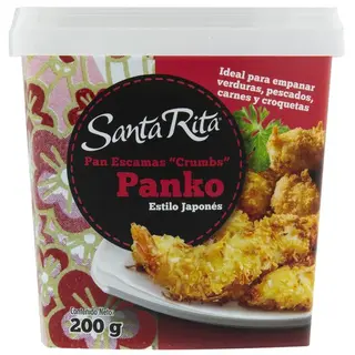 Pan De Escamas Estilo Japonés Panko Santa Rita Bote 200 G