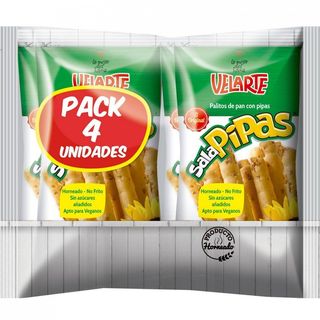 Salapipas Velarte Pack 4X40 Gr