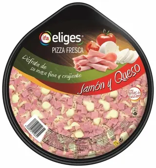 Eliges - Pizza Jamón Y Queso - Eliges - 400G