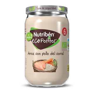 Potitos Eco Pollo Corral Arroz 235 Gramos Nutriben N192168