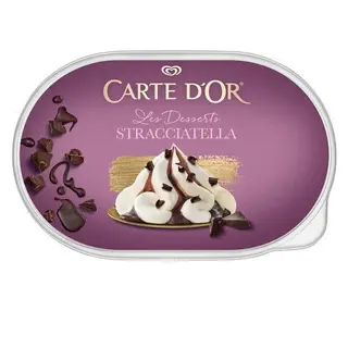 Helado Straciatella Carte D'Or, Tarrina 473 G