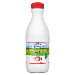 Leche Entera Botella Asturiana 1.5L.