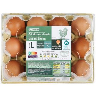 Huevos Eroski Ous L Sòl Docena (19550037)