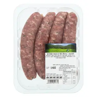 Butifarra Fresca De Cerdo Ajo Y Perejil Garriga, Bandeja 400 G (13237516)