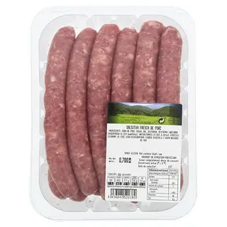 Salchicha Fresca De Cerdo, Bandeja 700 G (15667900)