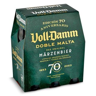 Cerveza Extra Voll Damm Pack 6X25 Cl. (351098)