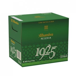 Cerveza 1925 Reserva - Alhambra - 12X33Cl