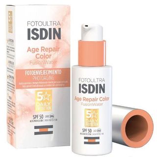 Protección Con Color Spf50 Isdin Age Repair, Dosificador 50 Ml.