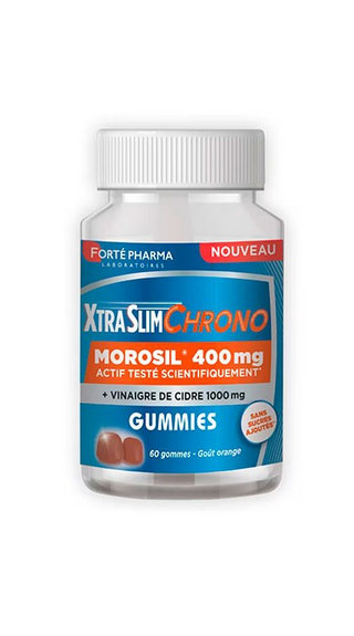 Xtra Slim Chrono Morosil 60 Gummies De Naranja