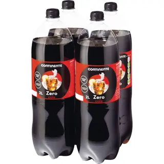 Refrigerante com Gás Cola Zero Continente (emb. 4 x 2 lt)