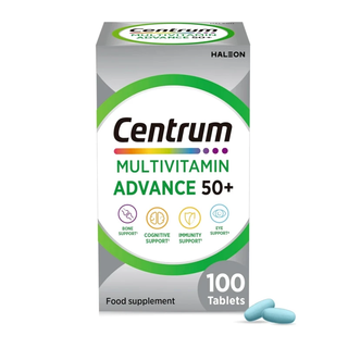 Centrum Advance 50+ Multivitamin Tablets, 100 Count