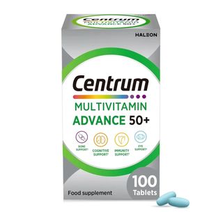 Centrum Advance 50+ Multivitamin Tablets, 100 Count