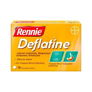 Rennie Deflatine Tablets, 18 Count