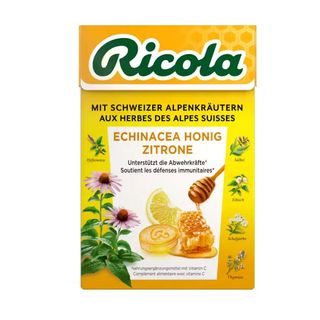 Ricola Honey Lemon Echinacea Cough Drops, 75g
