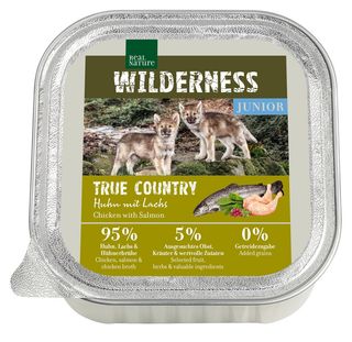 Zestaw promocyjny 6 szt. - 15% Real Nature Wilderness junior True Country 100g