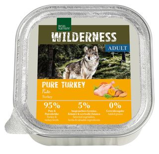 Zestaw promocyjny 6 szt. - 15% Real Nature Wilderness Monoproteina Turkey ADU 100g