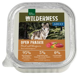 Zestaw promocyjny 6 szt. - 15% Real Nature Wilderness Open Prairie adult 100g