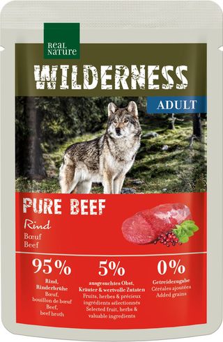 Zestaw promocyjny 6 szt. - 15% RENA Wilderness adult wołowina 100g