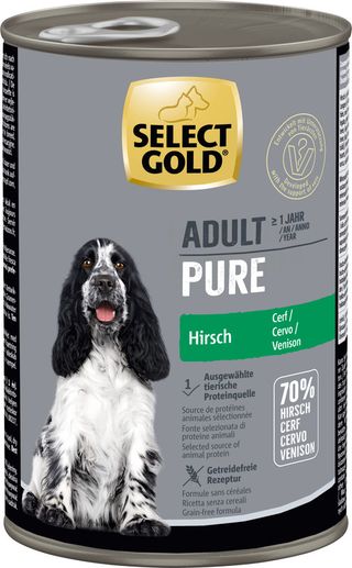 Zestaw promocyjny 6 szt. - 15% Select Gold Monoproteina Adult dziczyzna 400g