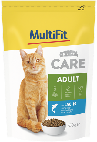 Zestaw promocyjny 2 szt. - 20% MultiFit Care Adult Łosoś 750g