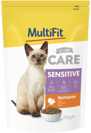 Zestaw promocyjny 2 szt. - 20% MultiFit Care Sensitive Indyk 750g