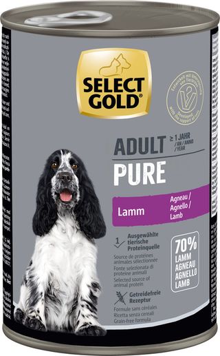 Zestaw promocyjny 6 szt. - 15% Select Gold Monoproteina Jagniecina 400g