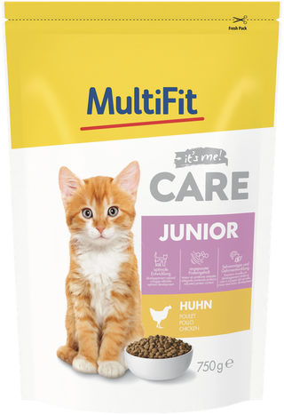 Zestaw promocyjny 2 szt. - 20% MultiFit Care Junior Kurczak 750g