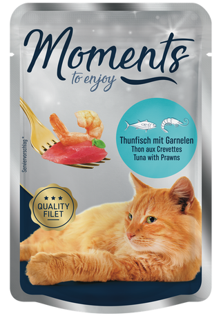 Zestaw promocyjny 6 szt. - 15% Moments Tuńczyk, Krewetka 70g