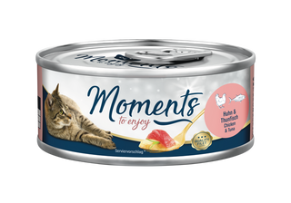 Zestaw promocyjny 6 szt. - 15% Moments Adult Kurczak, Tuńczyk 70g