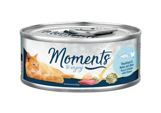 Zestaw promocyjny 6 szt. - 15% Moments Tuńczyk, Kurczak, Ser 70g