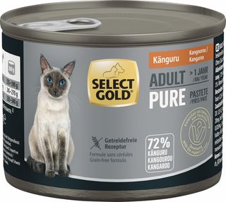 Zestaw promocyjny 6 szt. - 10% Select Gold Monobiałkowa Adult Kangur 200g