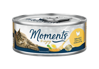 Zestaw promocyjny 6 szt. - 15% Moments Adult Kurczak, Jajko 70g