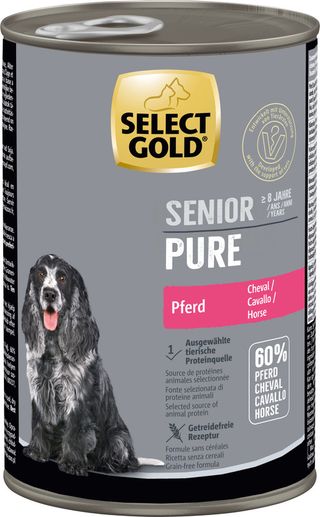 Zestaw promocyjny 6 szt. - 15% Select Gold Sensitive Monoprotenina, konina 400G