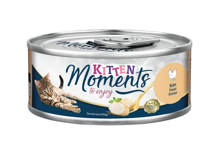 Zestaw promocyjny 6 szt. - 15% Moments Kitten Kurczak 70g