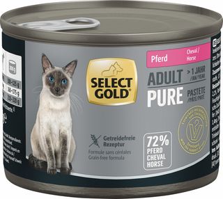Zestaw promocyjny 6 szt. - 10% Select Gold Monobiałkowa Adult Koń 200g