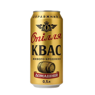 Квас Опілля Домашній Жив Бродін з/б 0,5л