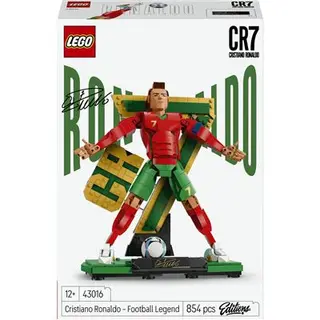 LEGO Editions Football 43016 Cristiano Ronaldo: Leyenda del Fútbol