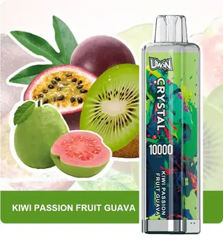 VAPETOUCH CRYSTAL 10000 DISPOSABLE VAPE-KIWI PASSION FRUIT GUAVA