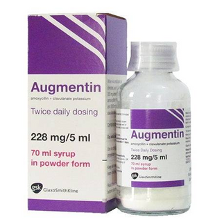 AUGMENTIN 228MG/5ML 70ML