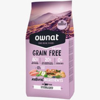 CROQUETTE STERILIER OWNAT GRAIN FREE 3 KG