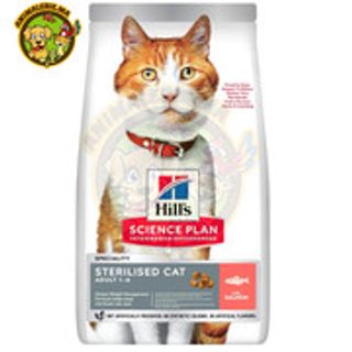 Croquettes pour chat stérilisé au saumon Hill's 1,5KG