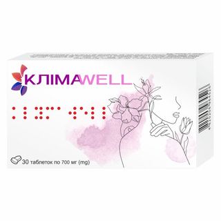 Клімаwell Клімавелл таблетки 700 мг №30