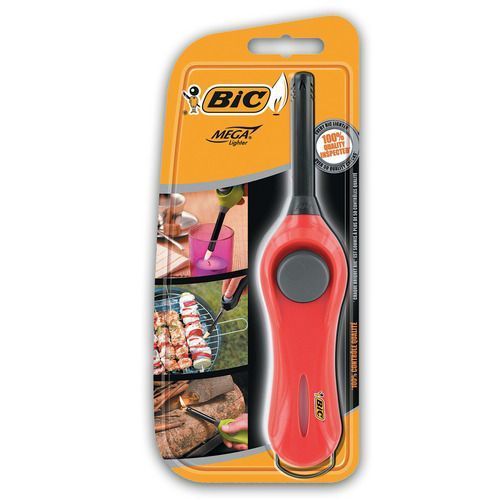 Bic Megalighter Multi Utility Lighters - Assorted Colours, Pack Of 1