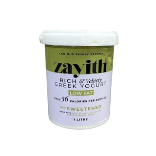 Zayith Low-Fat Lightly Sweetened Greek Yogurt 500ml